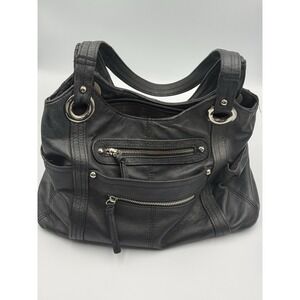 Roma Genuine Leather CCW Conceal Carry Purse With Locks - For Left Or Right Draw